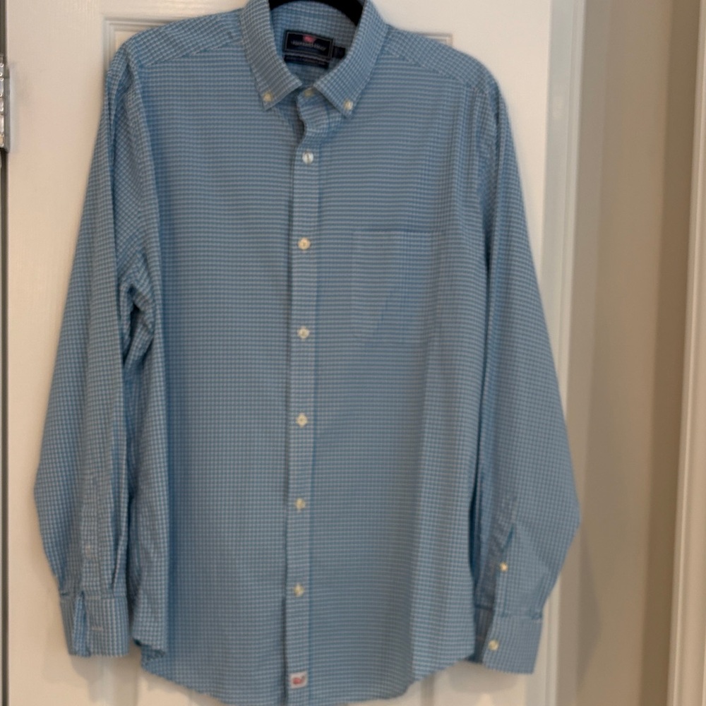 Vineyard Vines Performance  Classic Fit Murray Shirt size Large